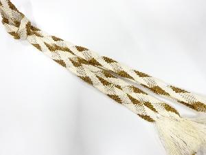 未使用品　正絹　夏手組帯締め